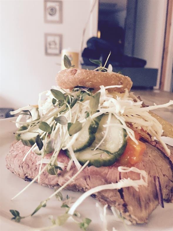 Ny Dansk luksus Smørrebrød 55,-